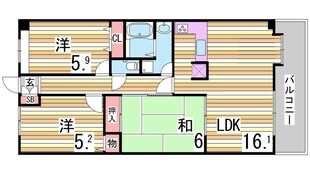 ルナガーデンの物件間取画像